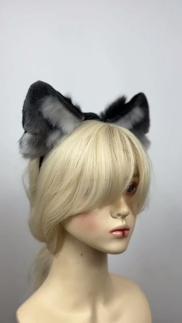 Electric touchable animal ears