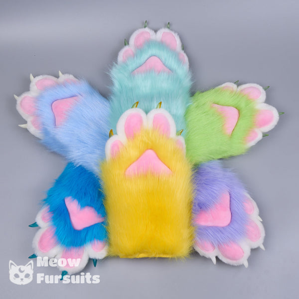 Hand-made 22-color 4-finger claw fursuit claws