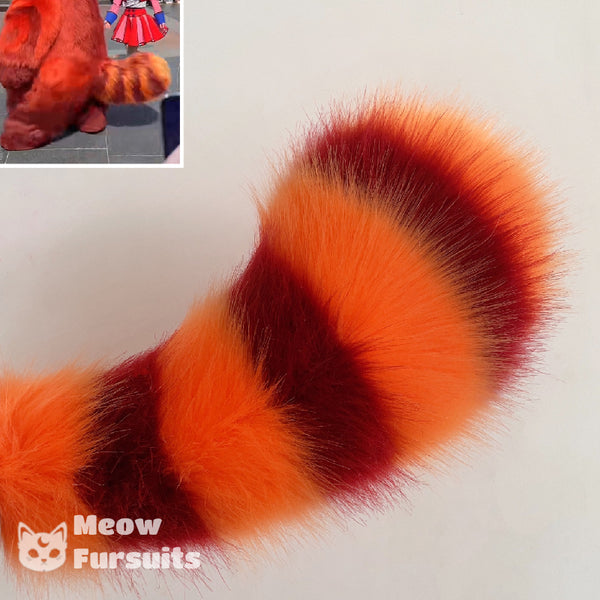 cos disney red panda beautiful tail