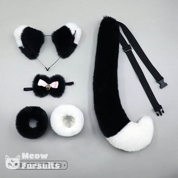 cosplay fox tail plush cute handmade