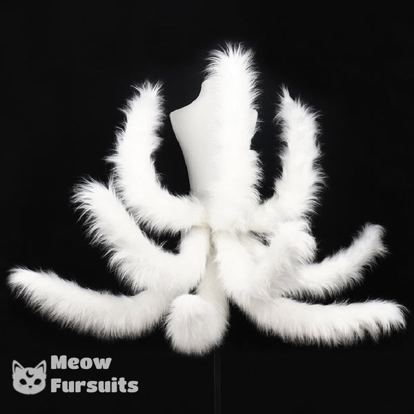 Plush nine-tailed fox tail comic exhibition cosplay