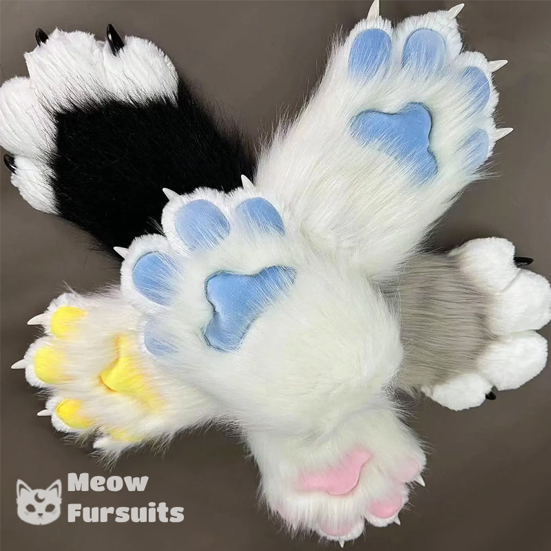 Fursuit Claw Gloves Plush Cute Women's Ready-made Products – Meow Fursuits