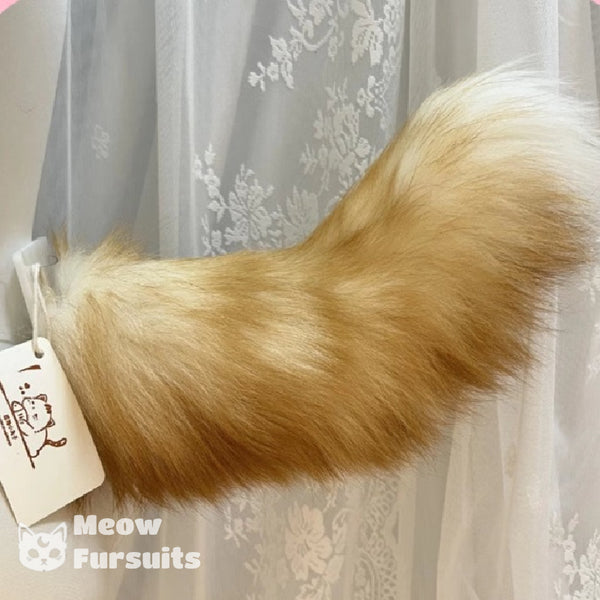 Handmade electric tail, real plush movable tail COS