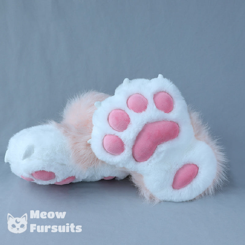 Handmade plush kig fursuit fursuit claw socks – Meow Fursuits