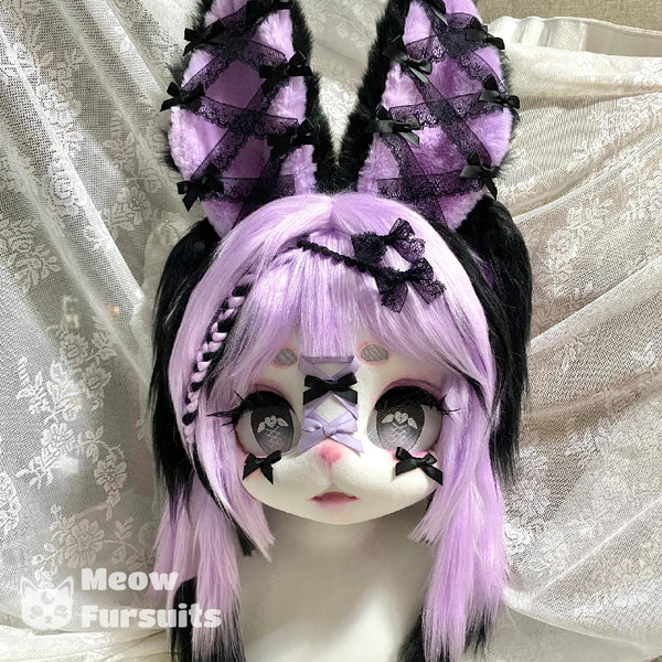 Purple Sweet Cool Kurome Inspired Fursuit Drops