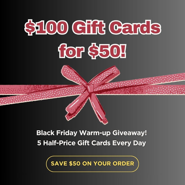 $100 Gift Card for $50