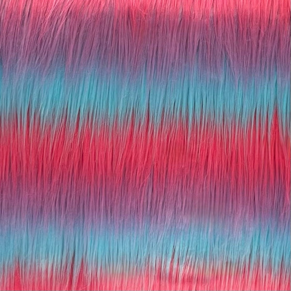 [Patterned Fur] 10CM Gradient Wet Look Fur (50cm*160cm)
