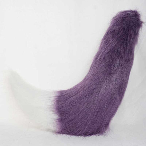 Large size handmade plush fursuit tail