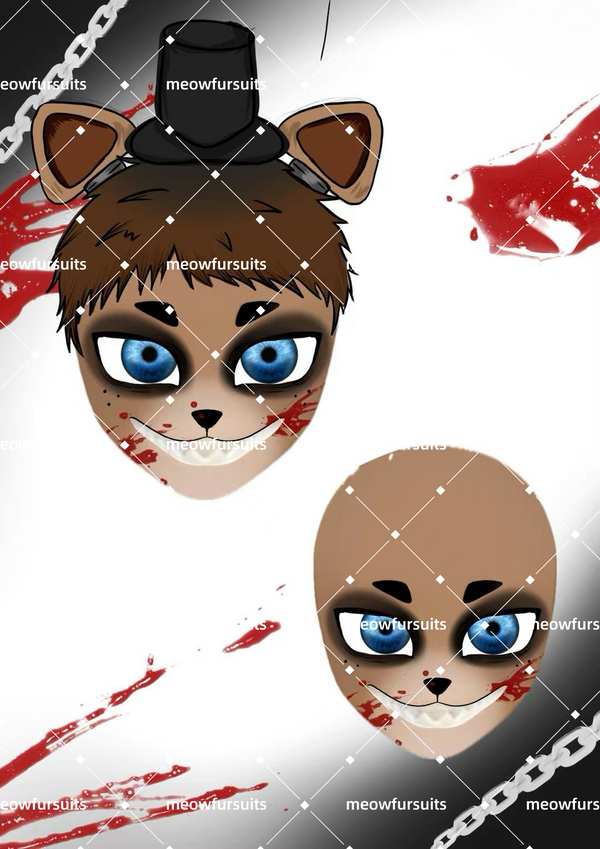 [Character Adoption] - Five nights at Freddys Fursuit Head