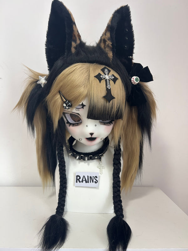 [Kitty] Dark Punk Lamb Kig Fursuits Stock (Gift Handpaws)