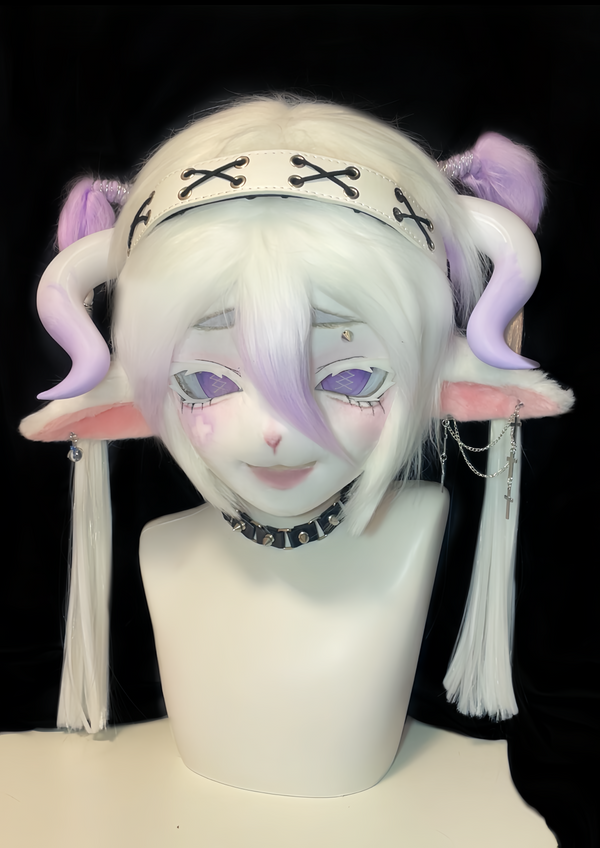 [Demon] Purple Twin Tails Little Devil Kig Fursuits in Stock