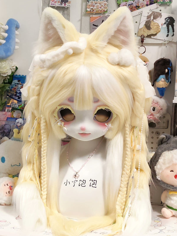 [Kitten] Cream Kitten Kig Fursuits Stock