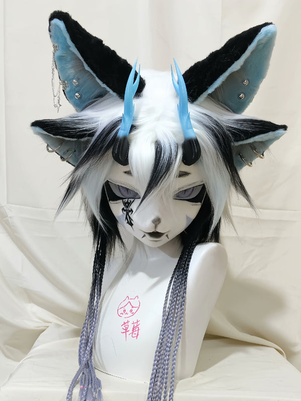 [Fox] Four Ears Fox Kig Fursuits Stock