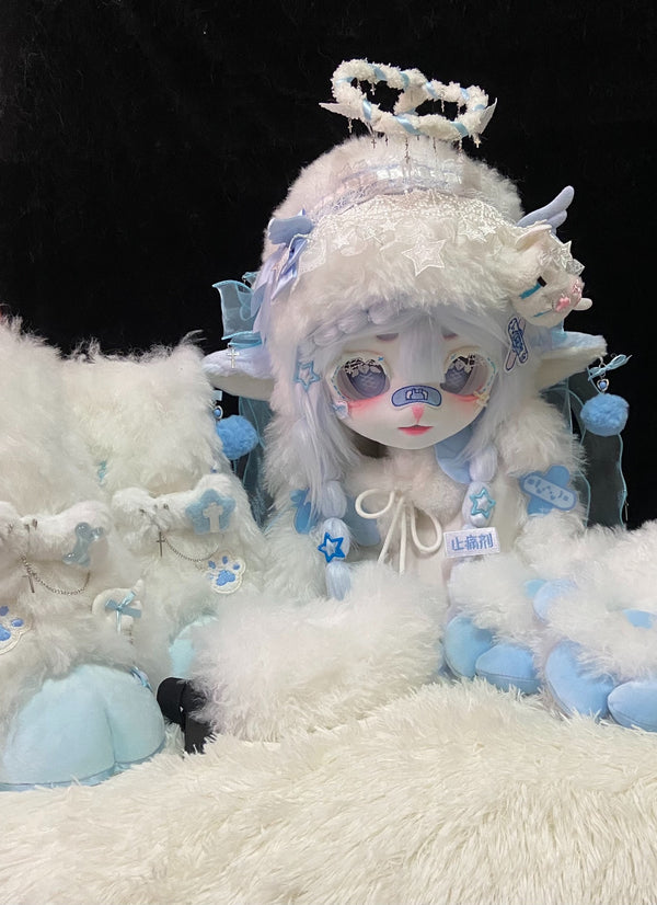 [Lamb] Blue Lamb Kig Fursuits Stock (Gift Handpaws+Feetpaws+Tail)