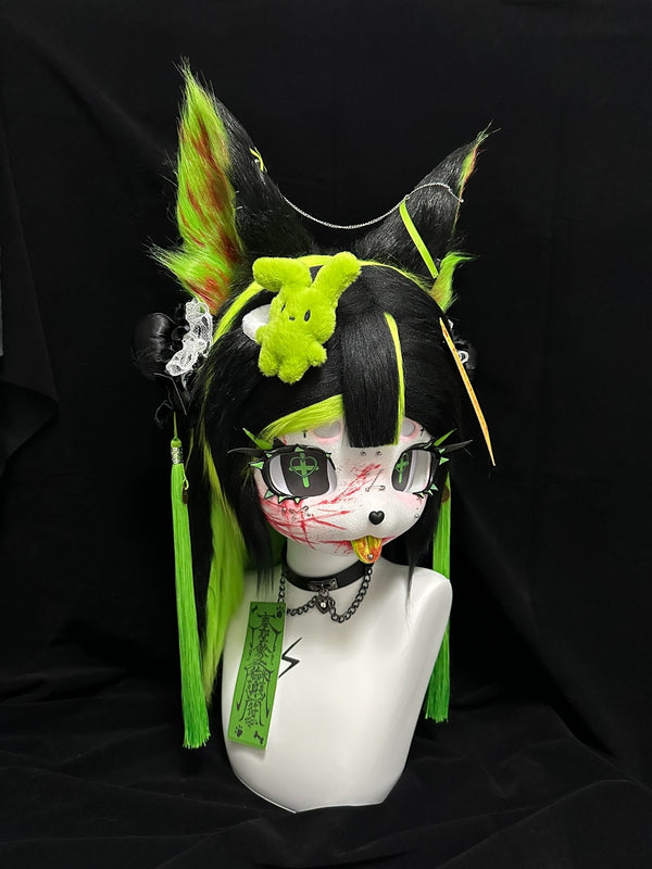 [Snake] Green Snake kig fursuits stock