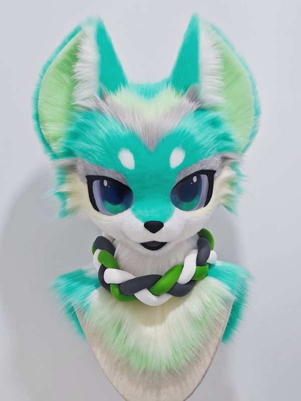 [Fox] Mint Green Fox Kemono Fursuits Stock