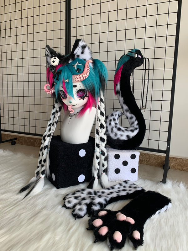 [Octopus] Kitten Octopus Kig Fursuits Stock (Gift Handpaws+Tail)