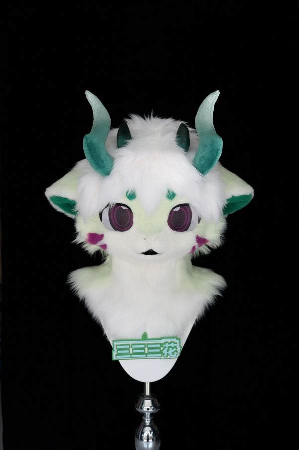 [Dragon] Herbivore Dragon Kemono Fursuits Stock (Gift Habdpaws+Feetpaws+Tail)