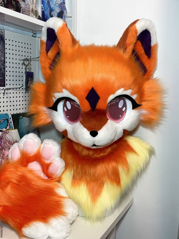 [Kitten] Orange Kitten Kemono Fursuits in Stock