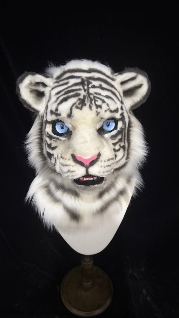White Tiger Kemono Head Fursuit