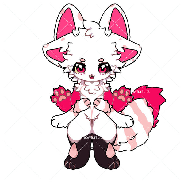 [Pre-sale adoption] - Spot Dragon Kemono Fursuit Head
