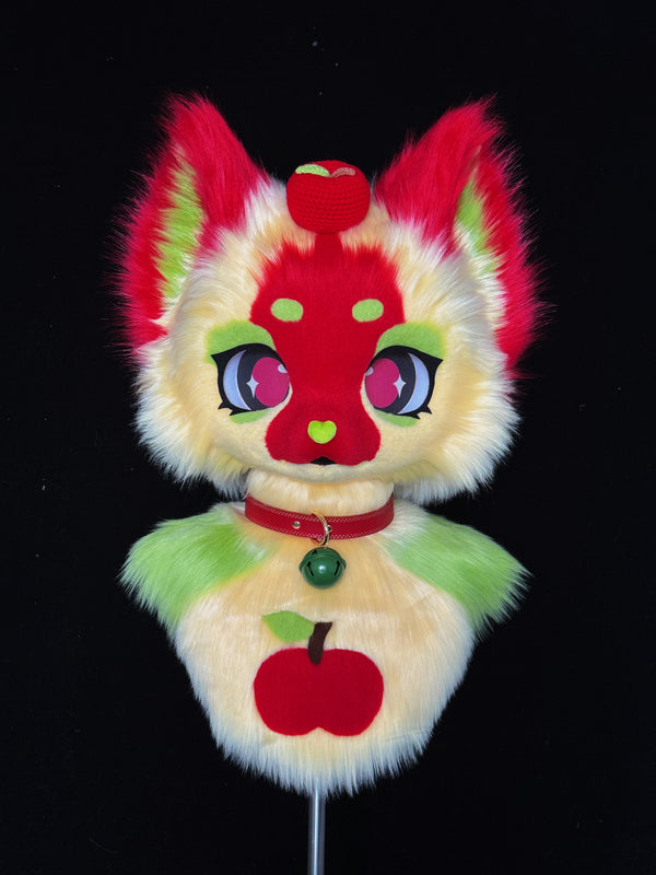Apple Kitten Kemono Head Fursuit