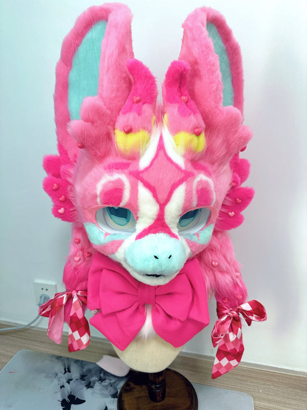Bobby Dragon Kemono Head Fursuit (Gift Handpaws+Tail)