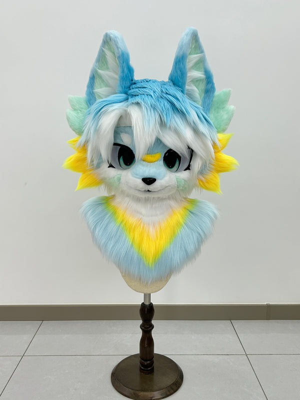 Blue Puppy Kemono Head Fursuit