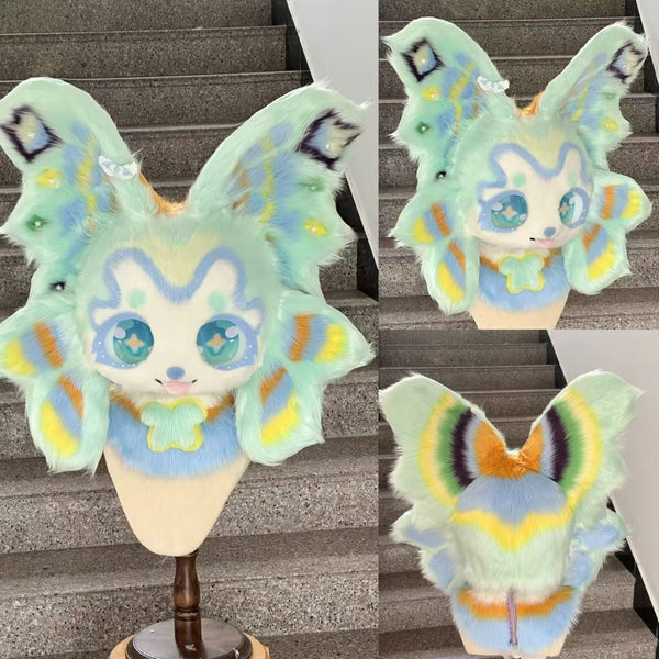Butterfly Kemono Head Fursuit