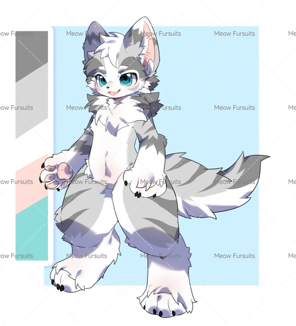 [Pre-sale adoption] - Tiger Kemono Fursuit Head