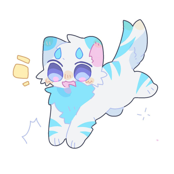 [Pre-sale adoption] - Water Kitten Kemono Fursuit Head