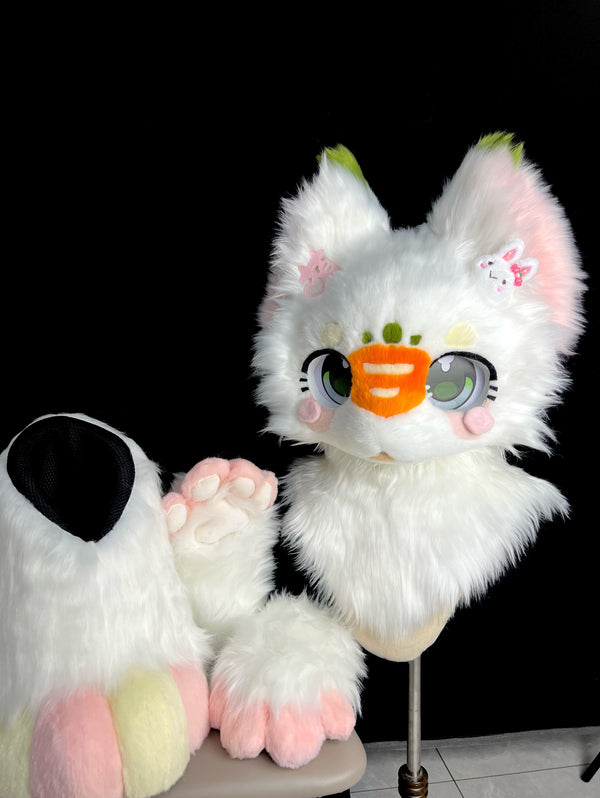 Carrot Kitten Kemono Full Set Fursuit