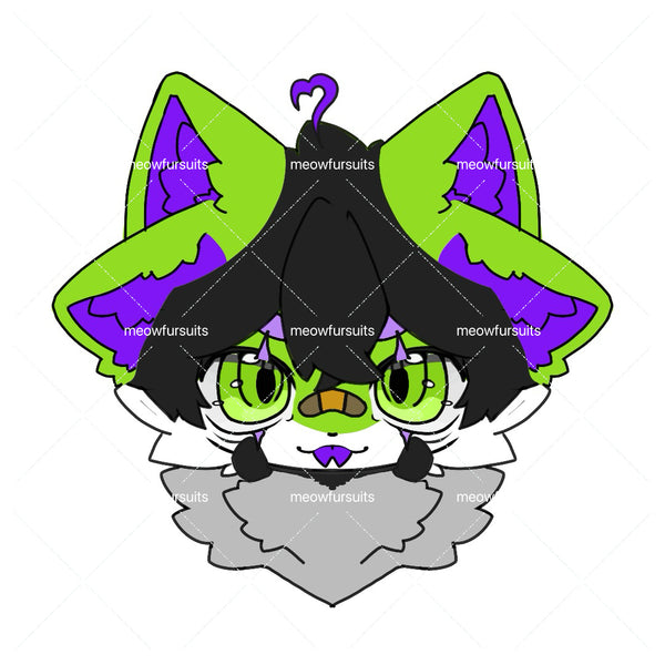 [Pre-sale adoption] - Slime Puppy Kemono Fursuit Head