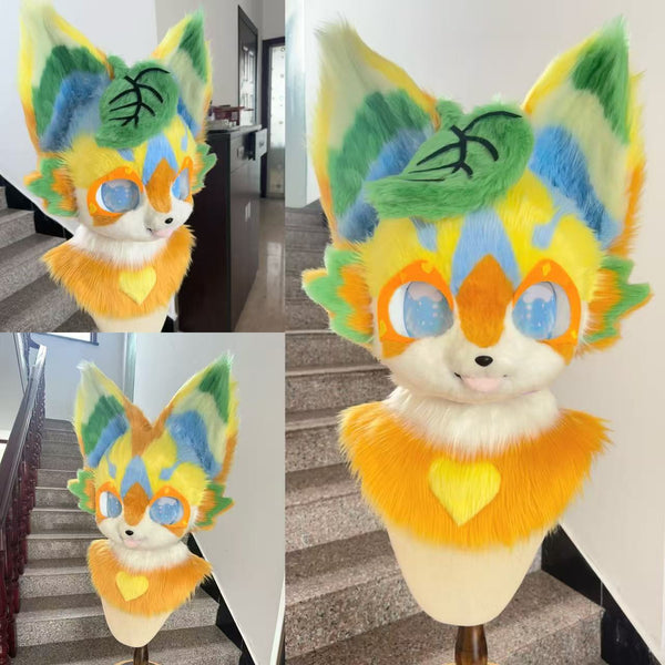 Mango Kitten Kemono Head Fursuit