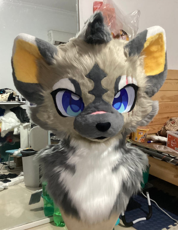 Hyena Kemono Head Fursuit