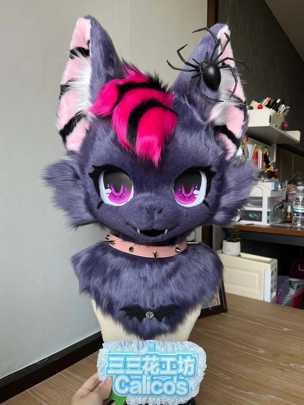 Halloween Bat Kemono Head Fursuit
