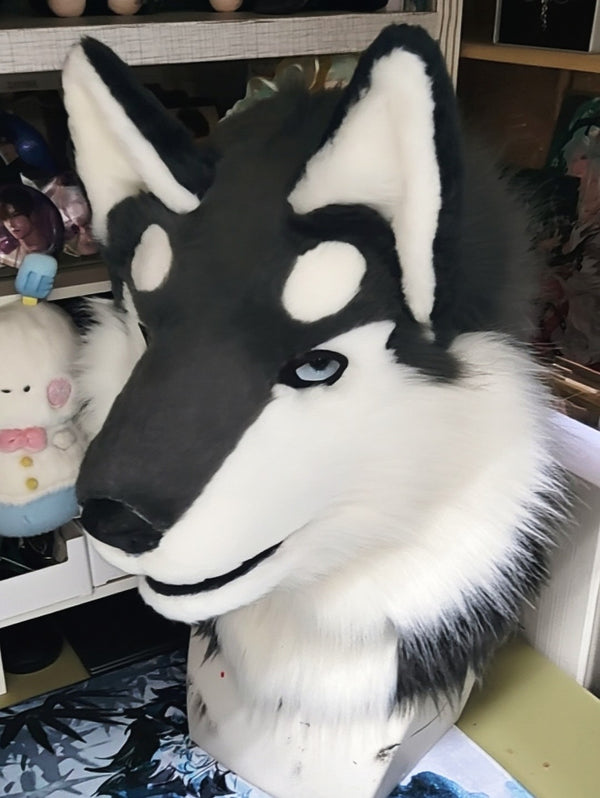 Wolfdog Realistic Head Fursuit