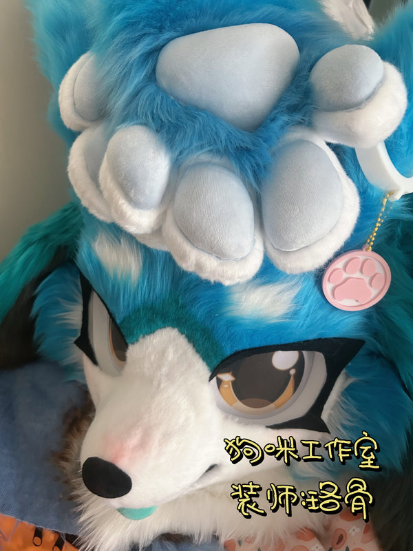 Bunny Puppy Kemono Head Fursuit (Gift Handpaws)