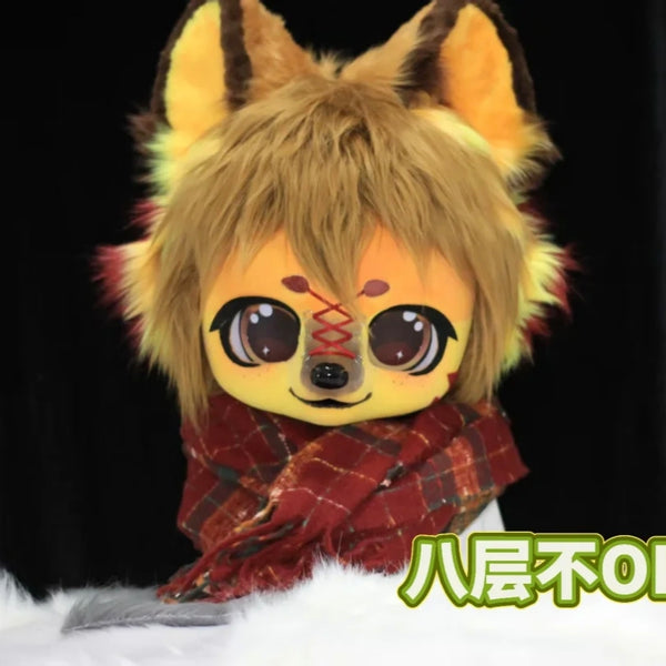 Christmas Bear Kemono Head Fursuit