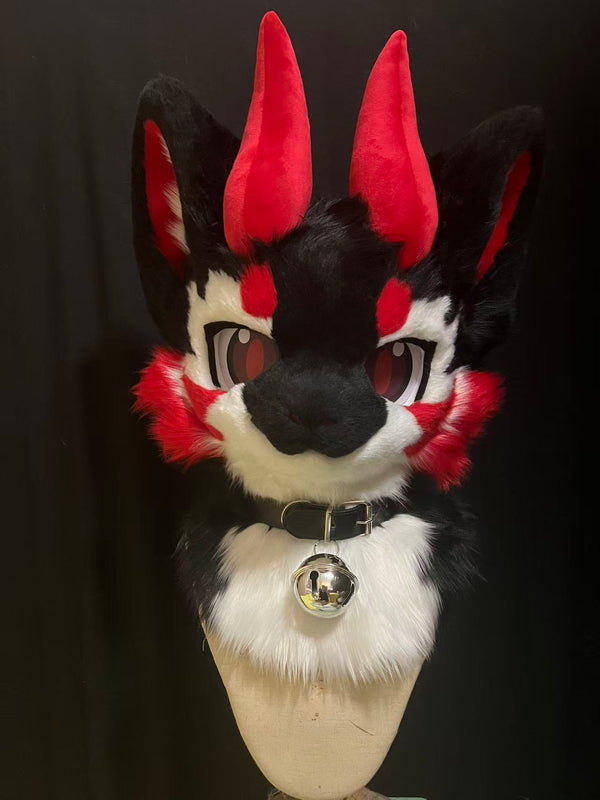 Devil Dragon Kemono Head Fursuit