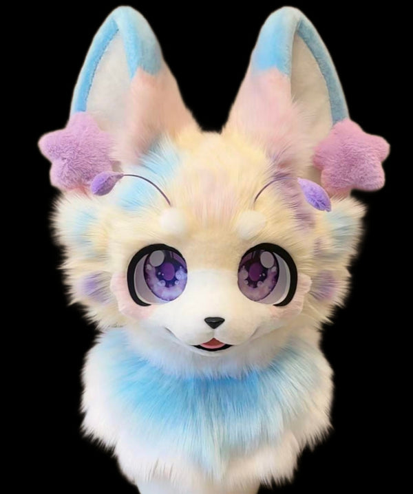Antennae Puppy Kemono Head Fursuit
