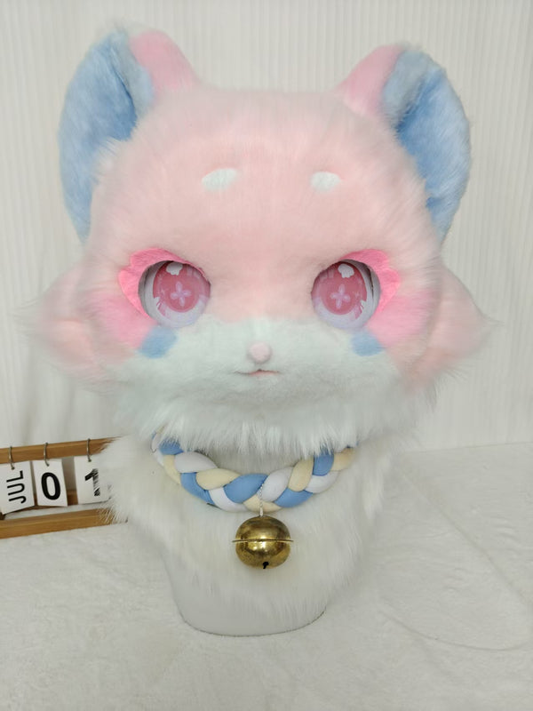 Cake Kitten Kig Head Fursuit
