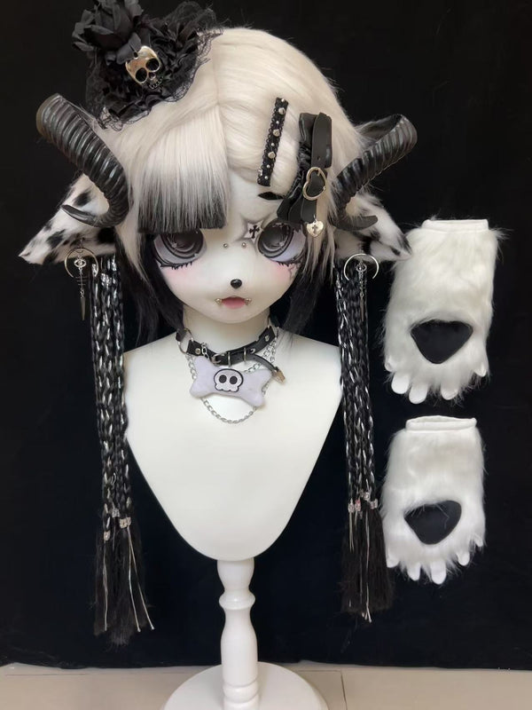 Gothic Goat Kig Head Fursuit (Gift Handpaws)