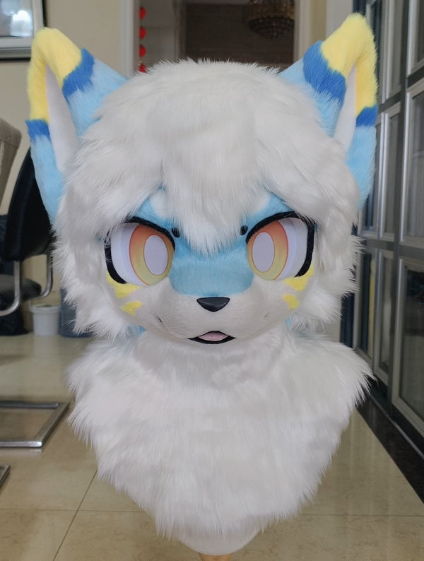 Blue Puppy Kemono Head Fursuit