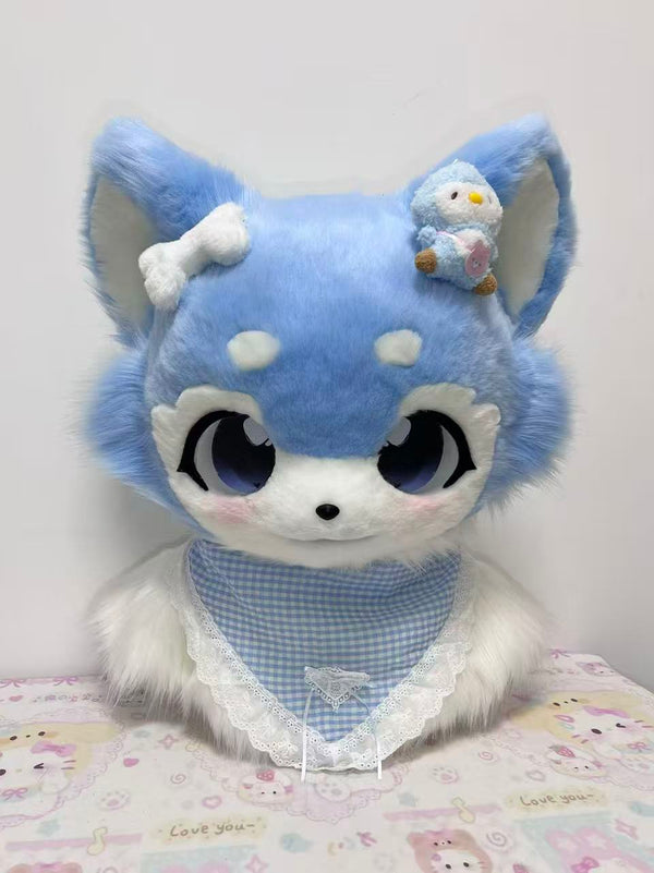 Blue Puppy Kemono Head Fursuit