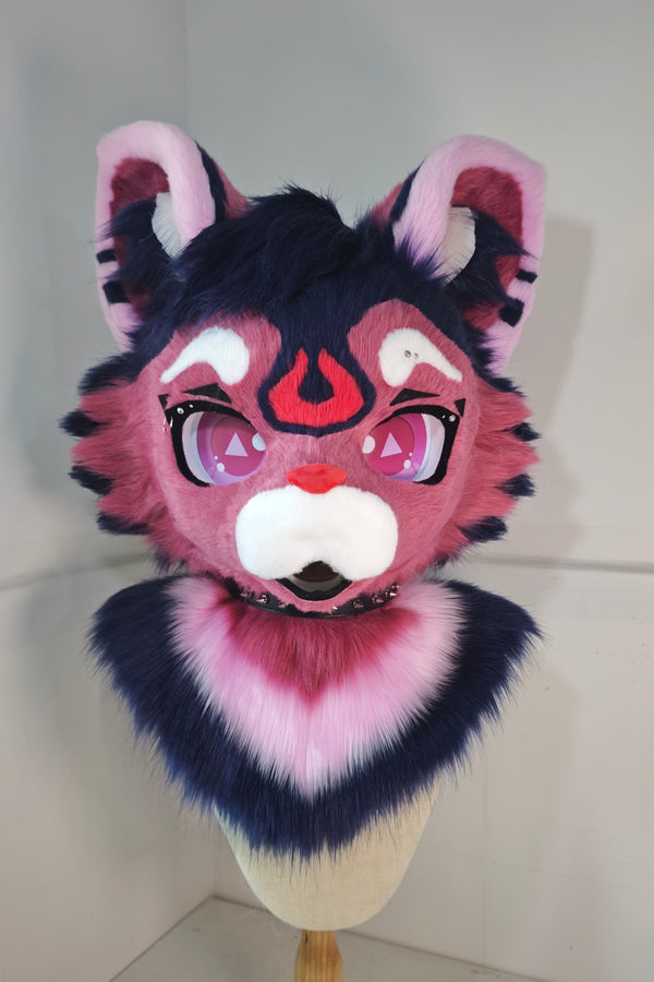 Raspberry Bear Kemono Head Fursuit