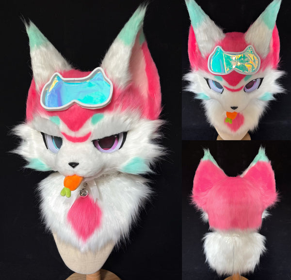 Pitaya Dragon Kemono Head Fursuit