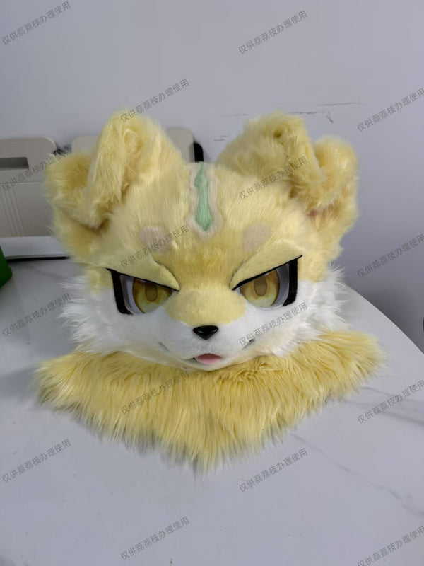 Angry Puppy Kitten Kemono Head Fursuit