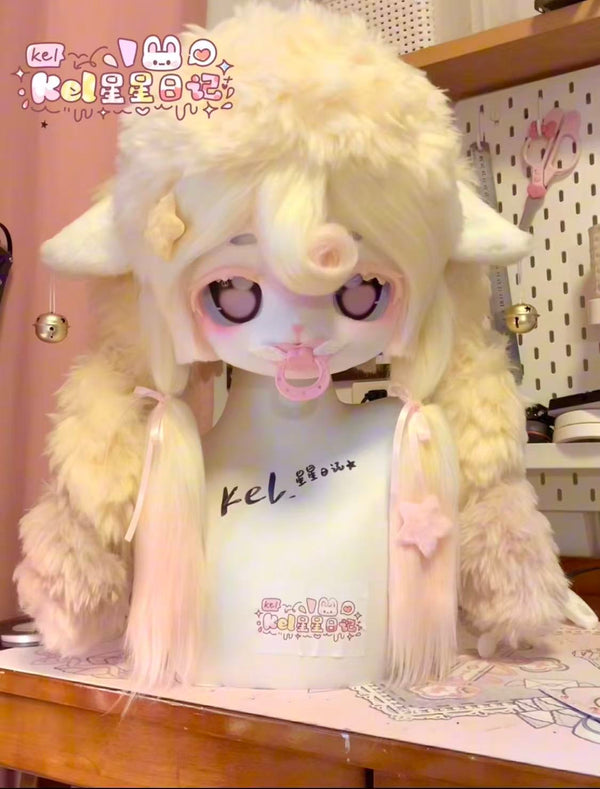 Nipple Lamb Kig Head Fursuit