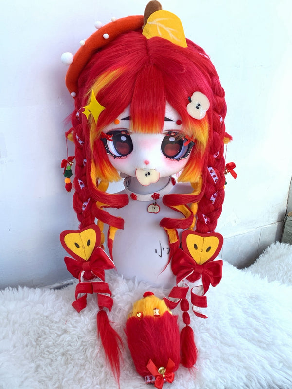 Apple Lamb Kig Head Fursuit